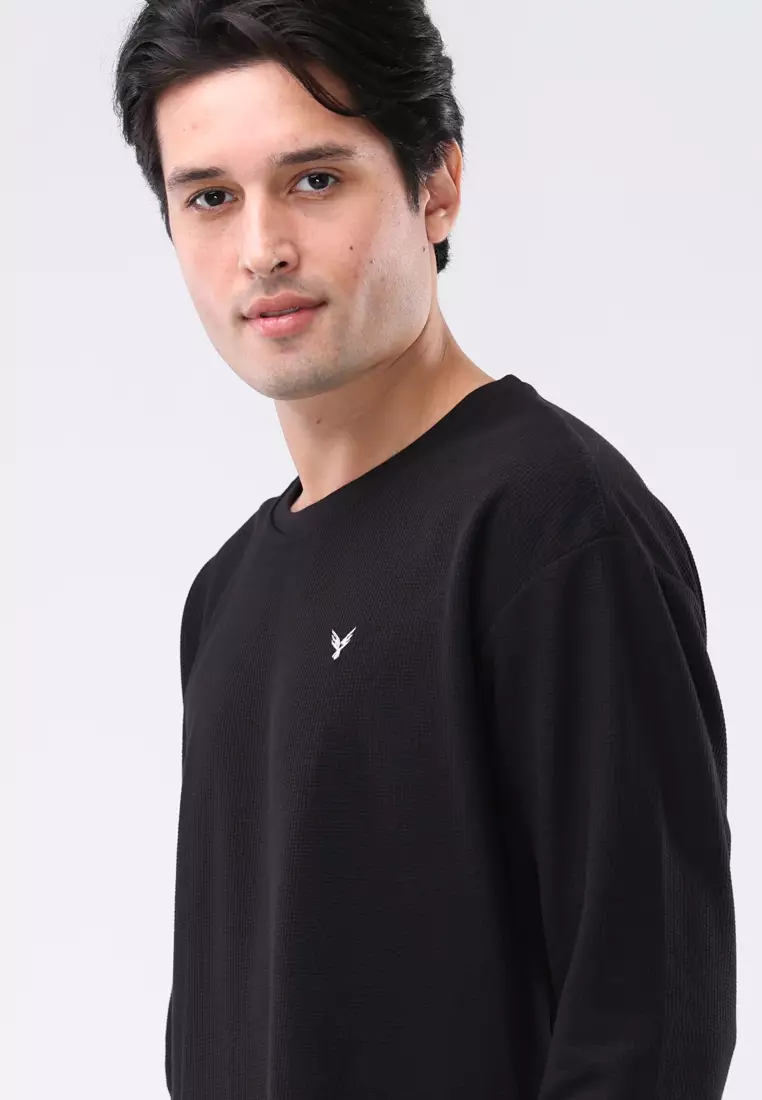 Round Neck Long Sleeves Comfort Fit