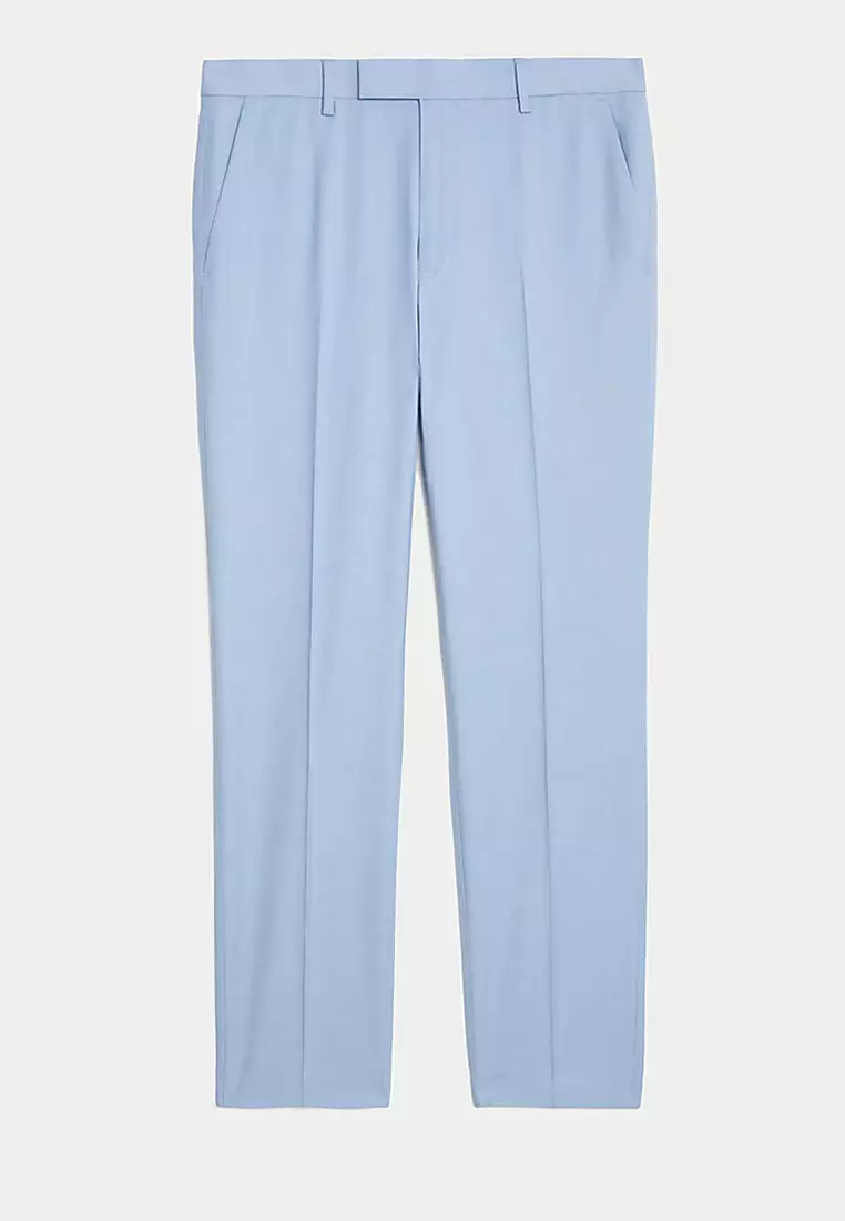 Slim Fit Stretch Suit Trousers