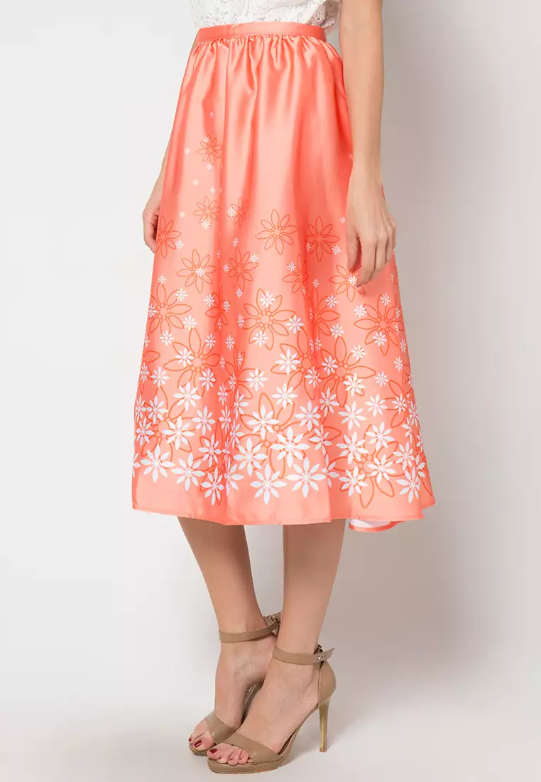 Skirt With Truntum Gradation