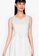ZALORA BASICS white Sweetheart Neck Belted Fit & Flare Dress 95CF9AAD4D85D3GS_3