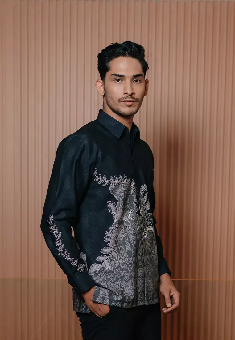 Hadinata Batik Kemeja Panjang Furing Superfine Indrayudha Indrayani