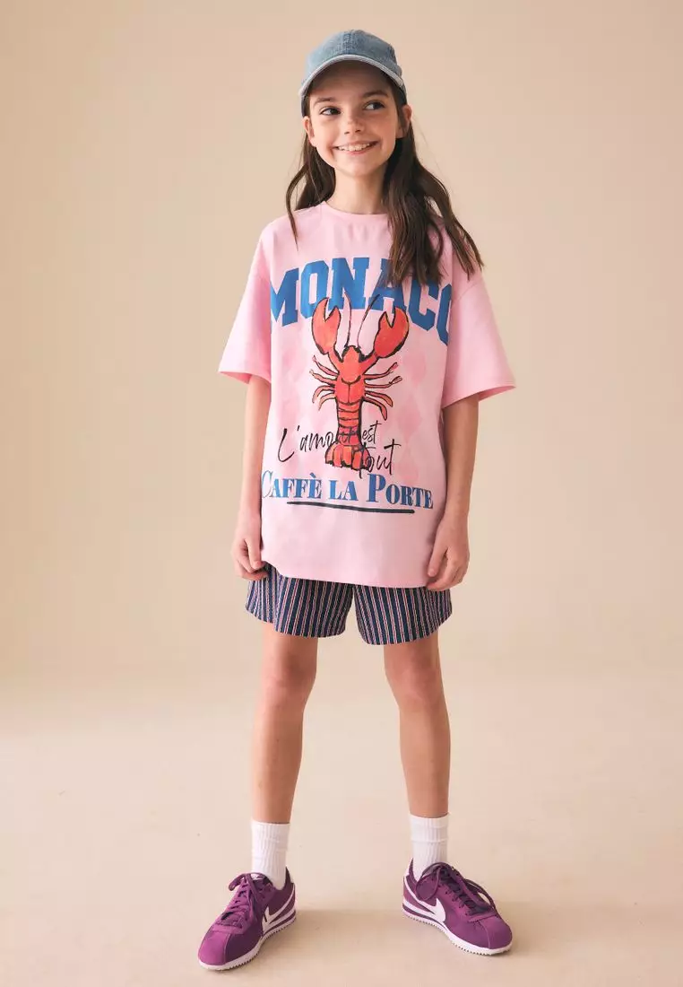Oversized Graphic Print T-Shirt