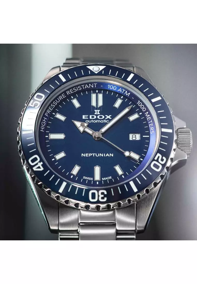 Buy Edox EDOX Neptunian Automatic Men Watch (80120-3BUM-BUF) 2026