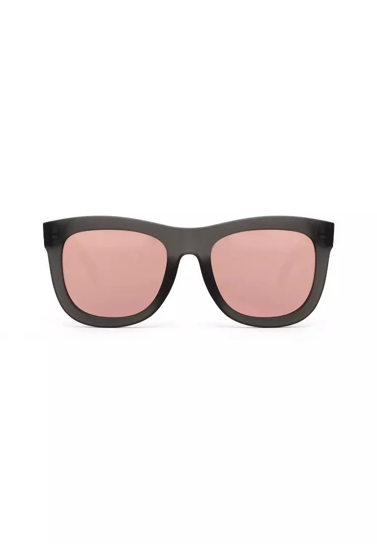 HAWKERS Frozen Grey Rose Gold NOBU Asian Fit Sunglasses for Men and Women. UV400 Protection. Official Product Designed in Spain