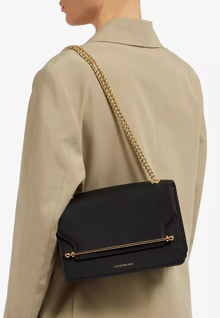 Strathberry east sale west mini black