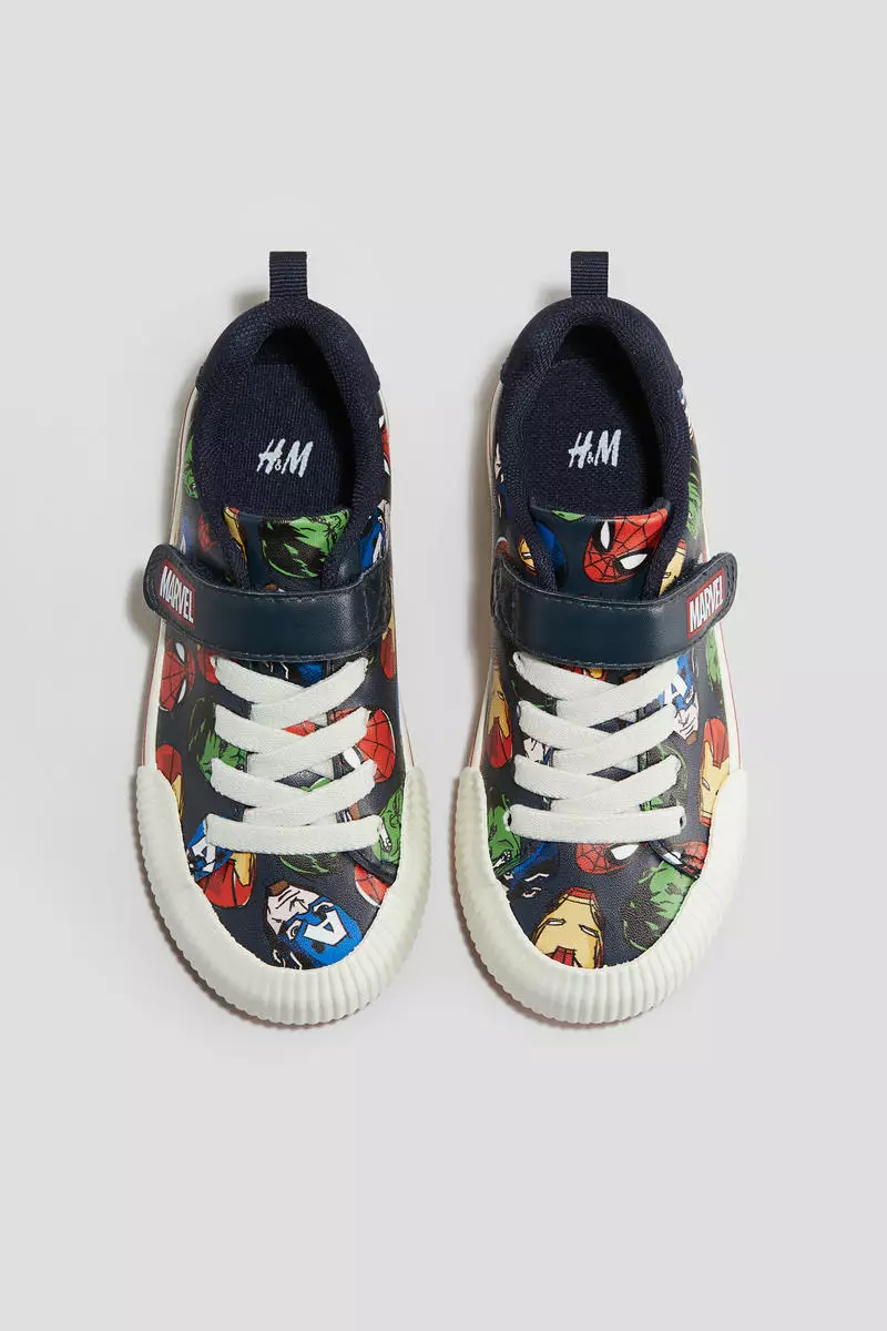 Printed trainers