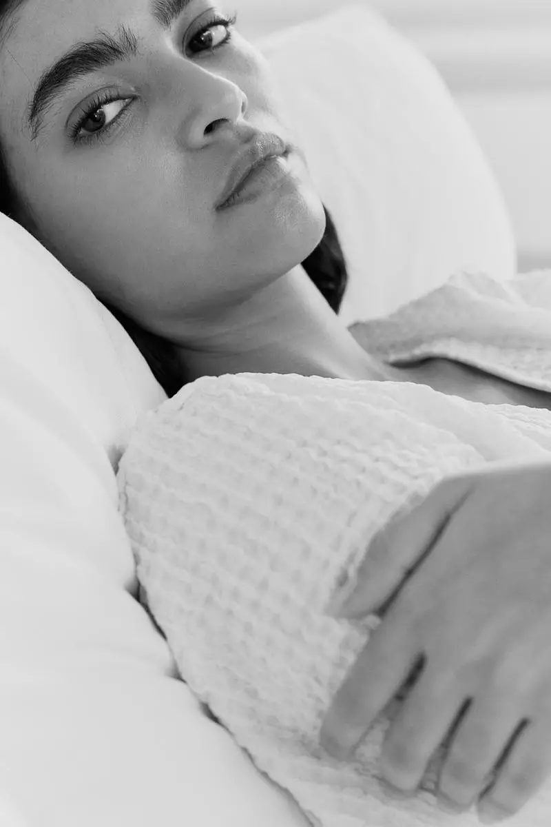 Crinkled jersey dress