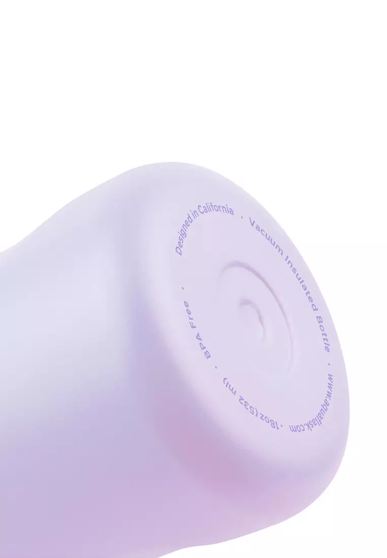 18oz Periwinkle New Sports Lid Bottle Wide Mouth Vacuum Insulated Stainless Steel Drinking Water Bottle