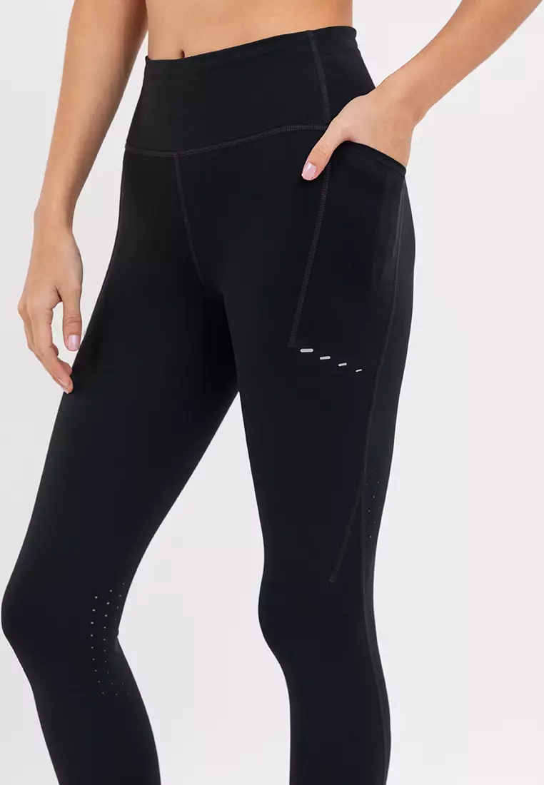 Swift High-Waisted 7/8 Running Leggings with Pockets