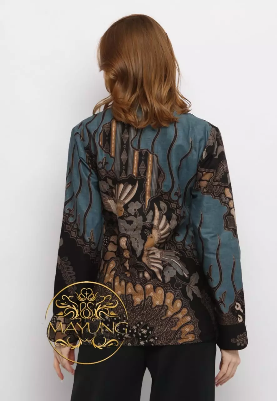 Blouse Batik Premium Citragada Blu