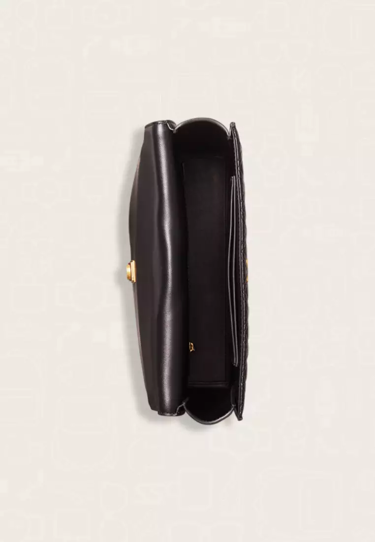 Tory Burch Fleming Convertible Shoulder Bag Black