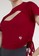 FITWEAR red FITWEAR - CIARA CHEST CROPTOPS S/S - HOT RED 5D518AAE527664GS_3