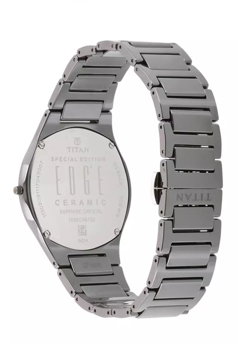 Buy Titan Titan Silver Ceramic Watch For Men TTN1696QC02 2025