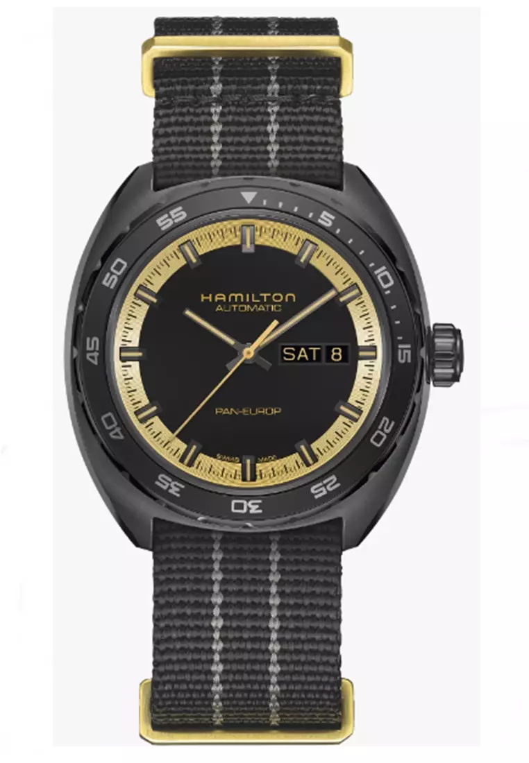 AMERICAN CLASSIC PAN EUROP DAY DATE AUTOMATIC MEN WATCH (HMT-H35425730)