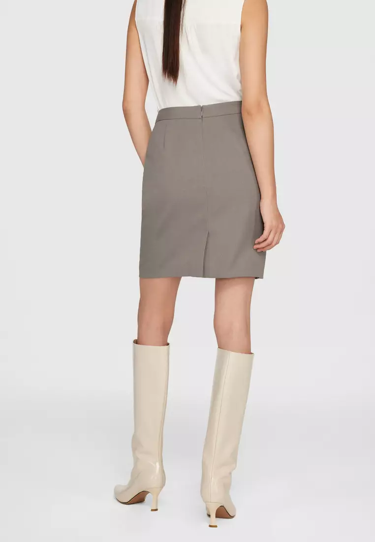 Easy Care H-Shape Suit Skirt