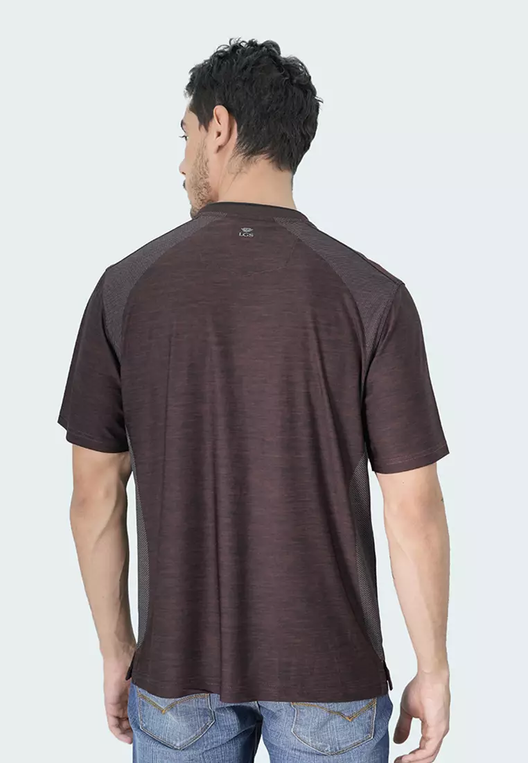 LGS - Kaos Olahraga Quick Dry - Regular Fit - Warna Variasi - Running - Tenis - Basket - Katun Nyaman