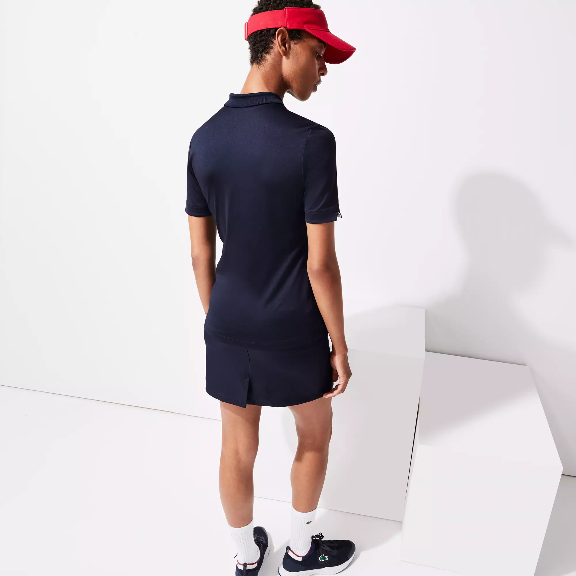 Women's Lacoste SPORT Breathable Stretch Golf Polo Shirt