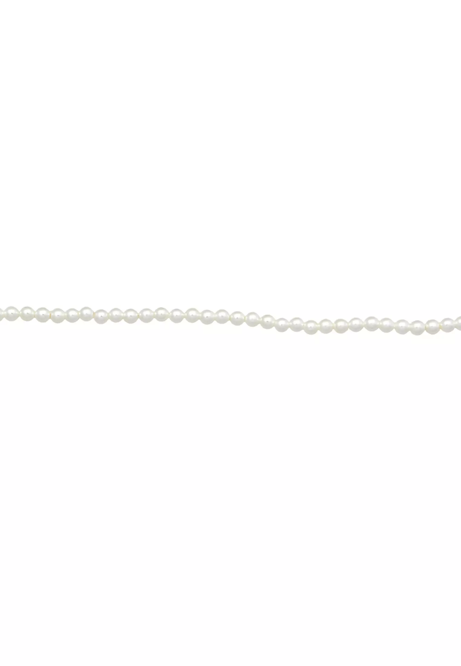 Necklace Choker Trend Shell Core Pearls Gold Plated