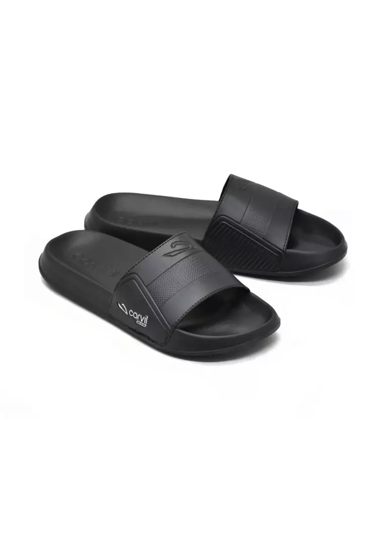 Carvil Sandal Pria Xenos-SS Black