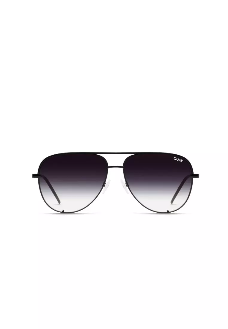 High Key Micro Sunglasses - Black/Fade