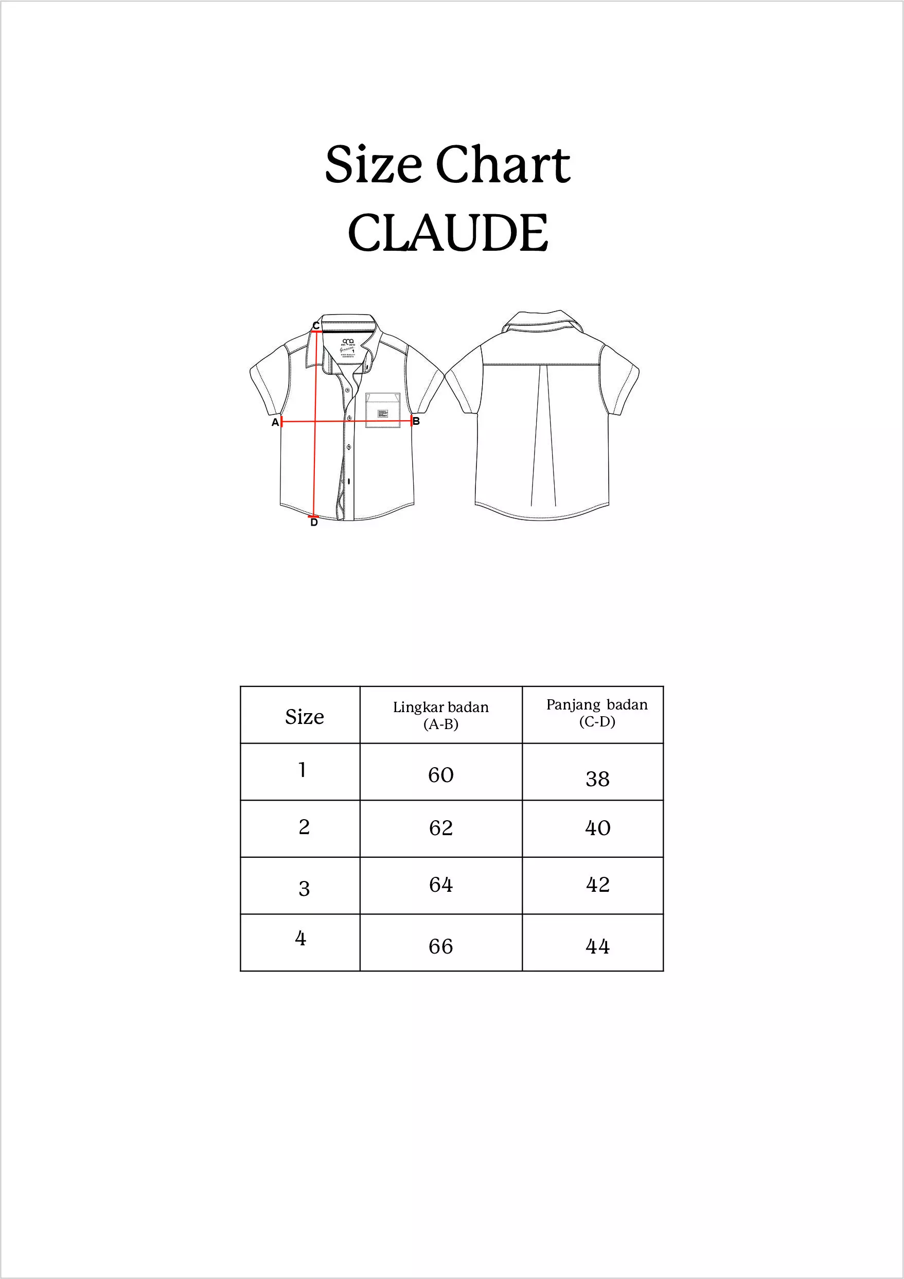 Qna Boy Claude Kemeja Pendek Anak Coklat