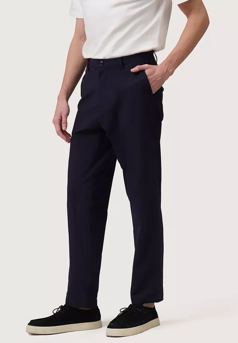 Regular Fit Gartered Chino Pants