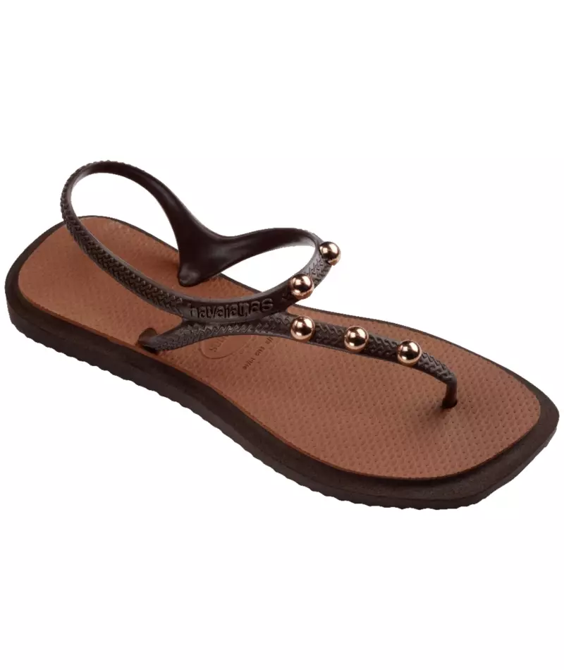 Havaianas 7909 Flash Fusion - Coffee/Rust - Sandal Wanita
