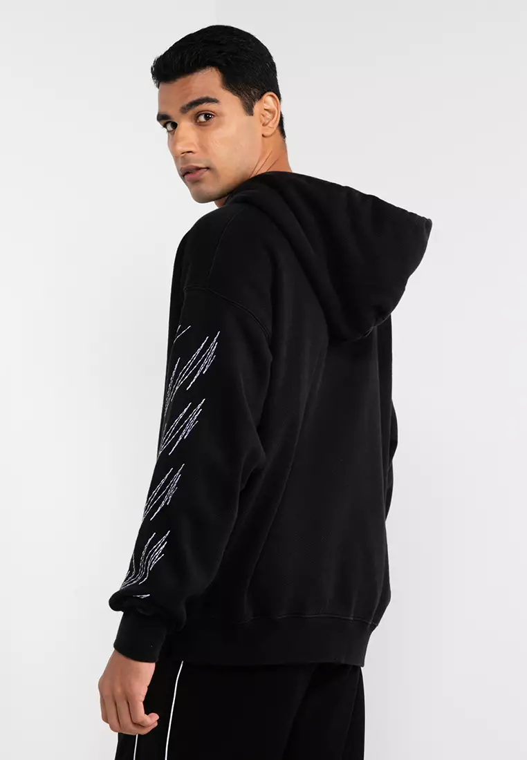White skate hoodie sale