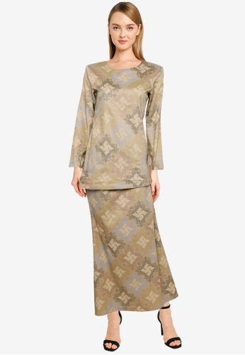 Buy Butik Sireh Pinang Baju Kurung Moden Rossa 2021 Online Zalora Singapore