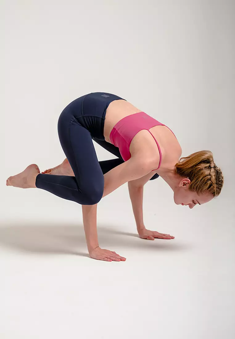 HAPPYFIT LYCRA High Waist Premium Leggings Midnight Blue