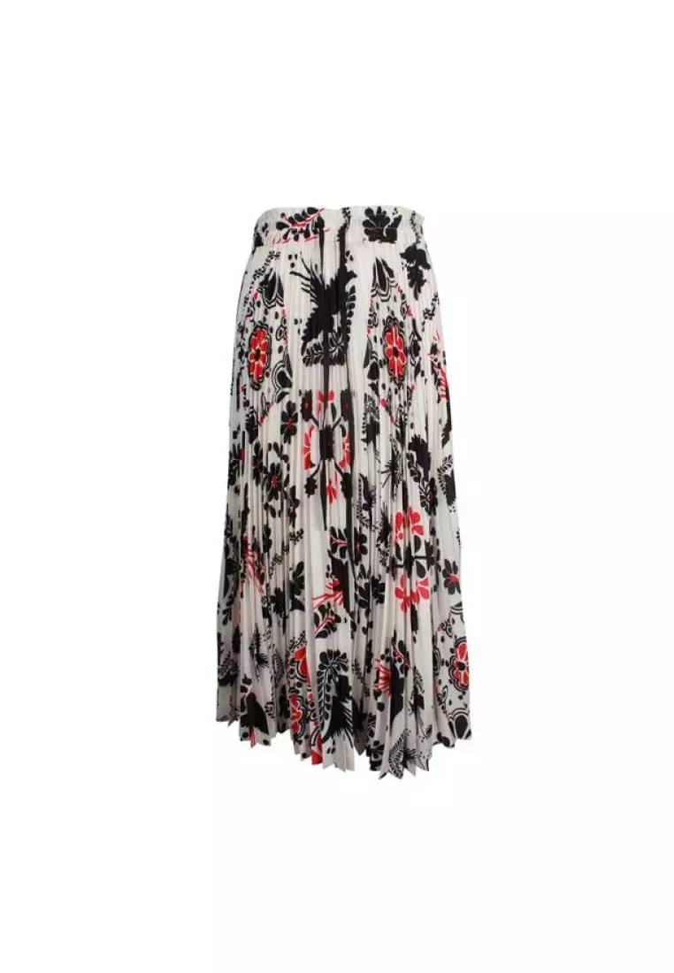 Valentino floral midi clearance skirt