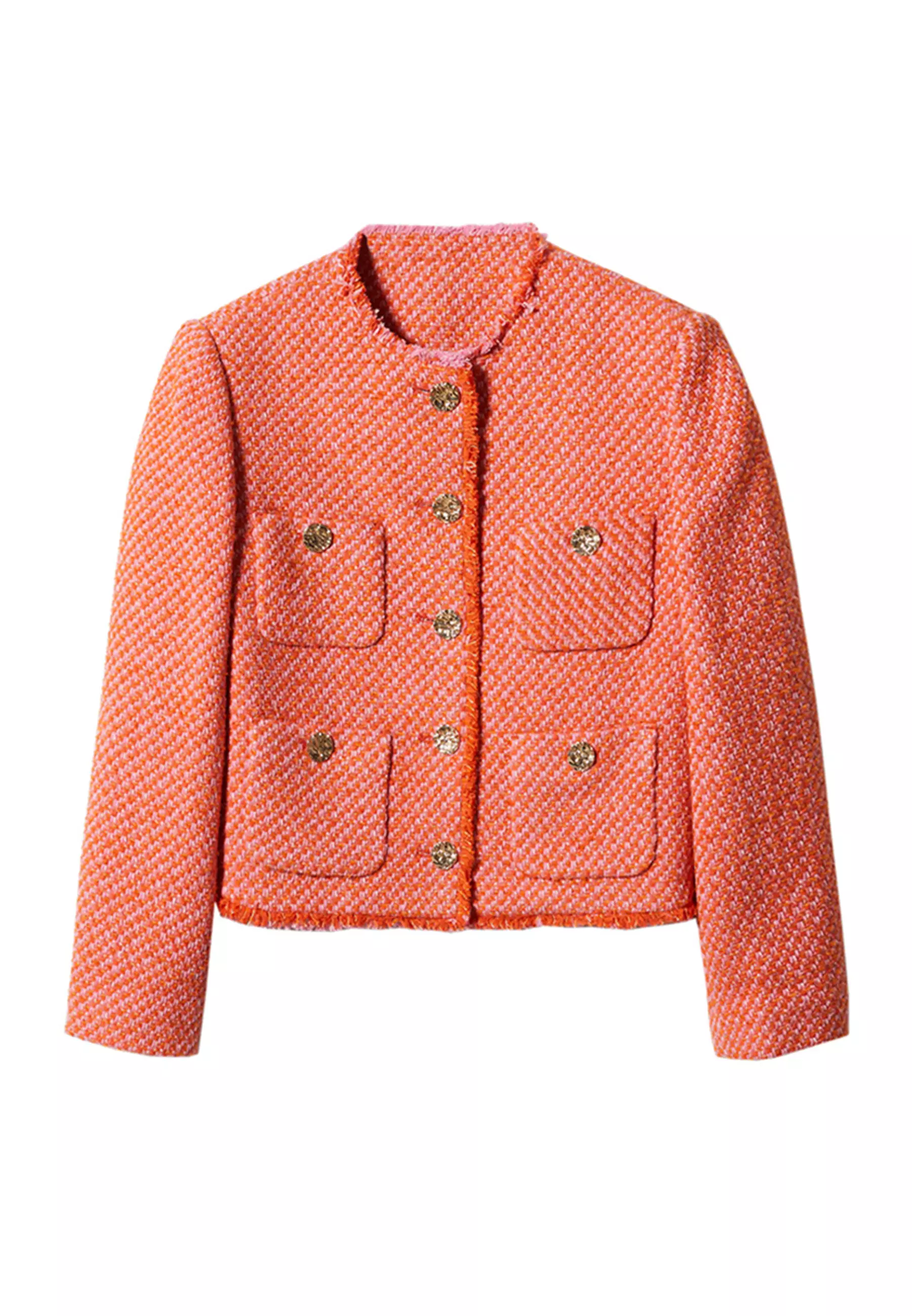 Pocket Tweed Jacket
