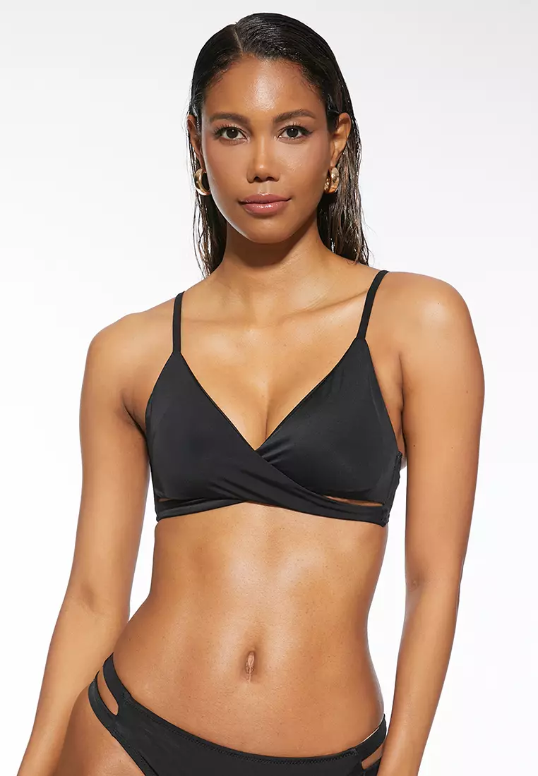 Triangle Bikini Top Thin Straps