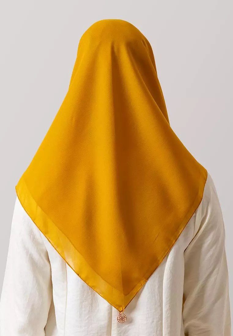 Ria Miranda Mustard Yellow Rarina Scarf
