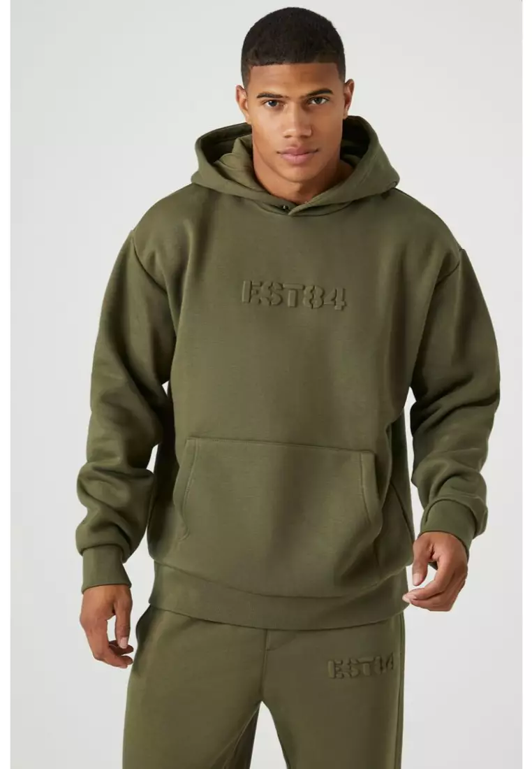 Buy FOREVER 21 Zip Pocket Fleece Hoodie 2024 Online ZALORA
