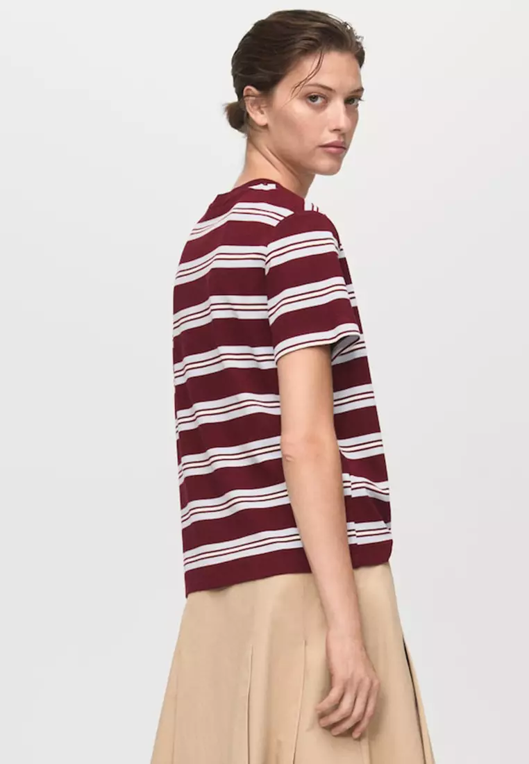 Striped Short-Sleeved T-Shirt