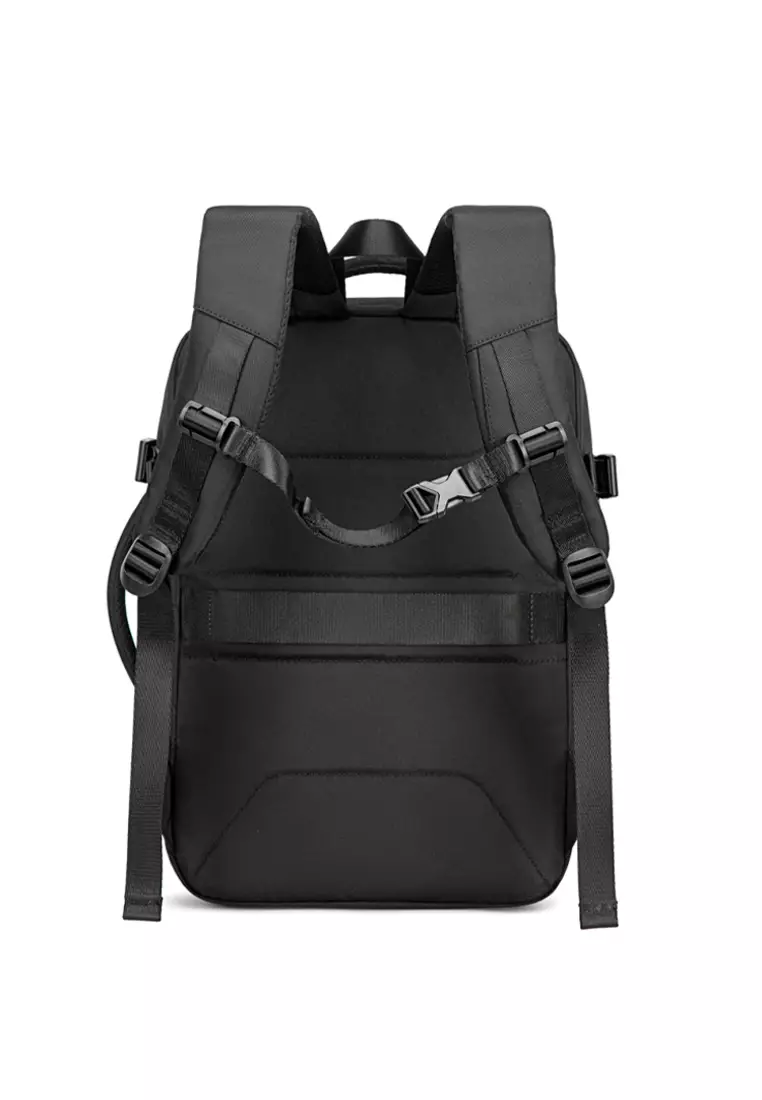 Multi Functional Business Travel USB Port Two Top Handle Backpack for Women