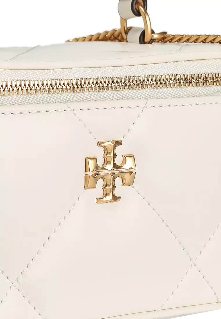 Kira Diamond Quilt Vanity Case