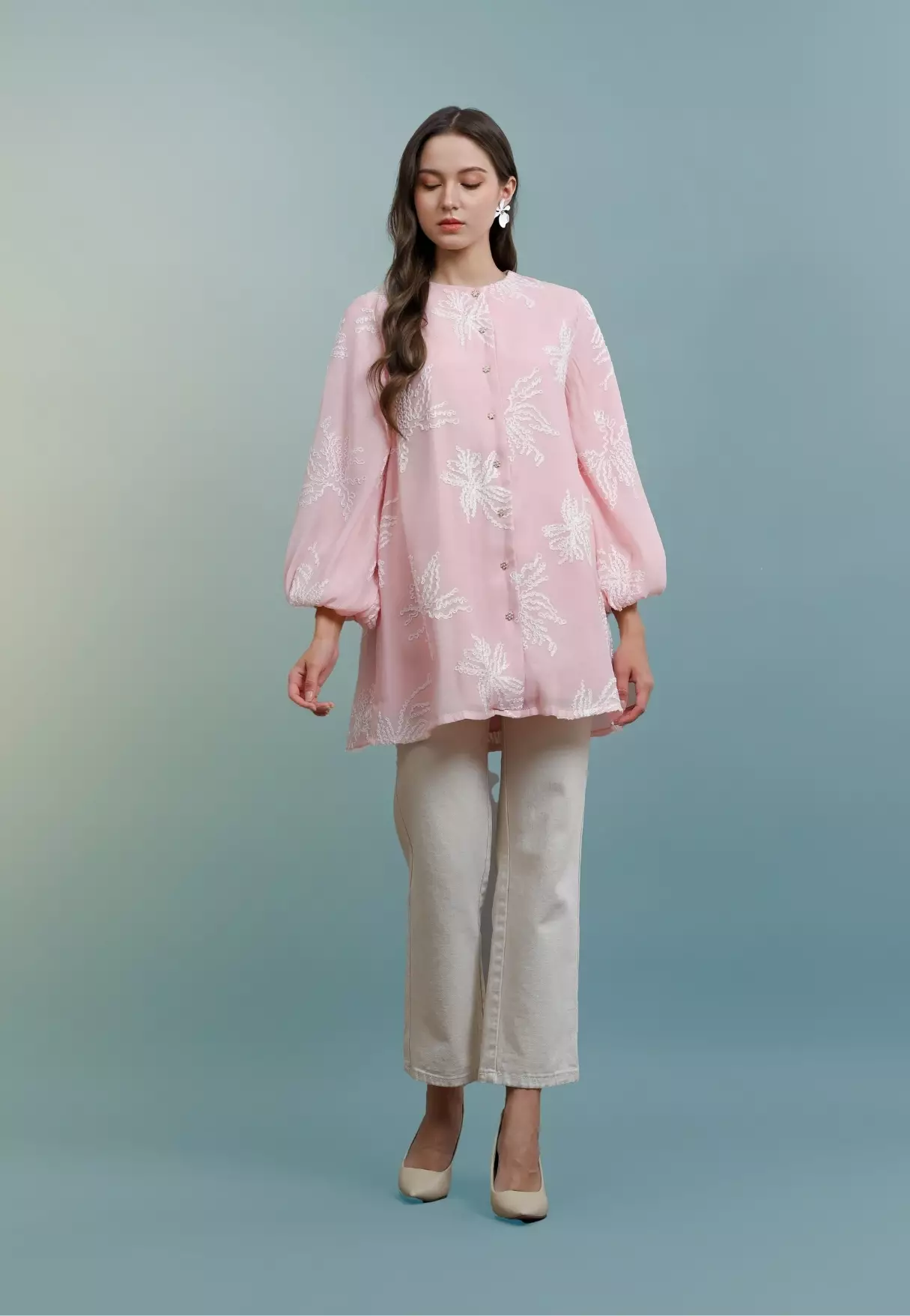 Sena Blouse - Rose