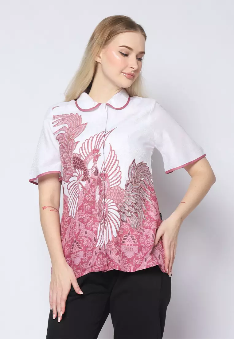Hadinata Batik Wanita Dobby Blouse Reny Rui