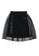 FILA black FUSION Women's Vertical LINEA ITALIA Logo Mesh Layered Skirt 81678AAD0B4139GS_6