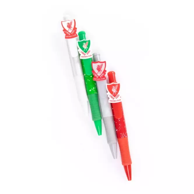 Liverpool FC  Retro Novelty Pen Set  - Official LFC Accessories Pulpen Set