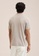 MANGO Man beige Fluid Linen Polo Shirt D4328AA7534620GS_2