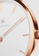 Daniel Wellington gold Petite St Mawes White dial 32 mm Women's Stainless Steel Watch with Leather Strap White dial - Rose Gold - Watch for women Female watch DW 5FDC6AC032DD06GS_3