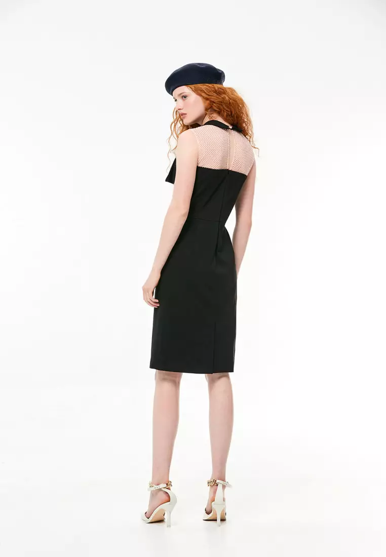Fake Two Piece Sheath Dress