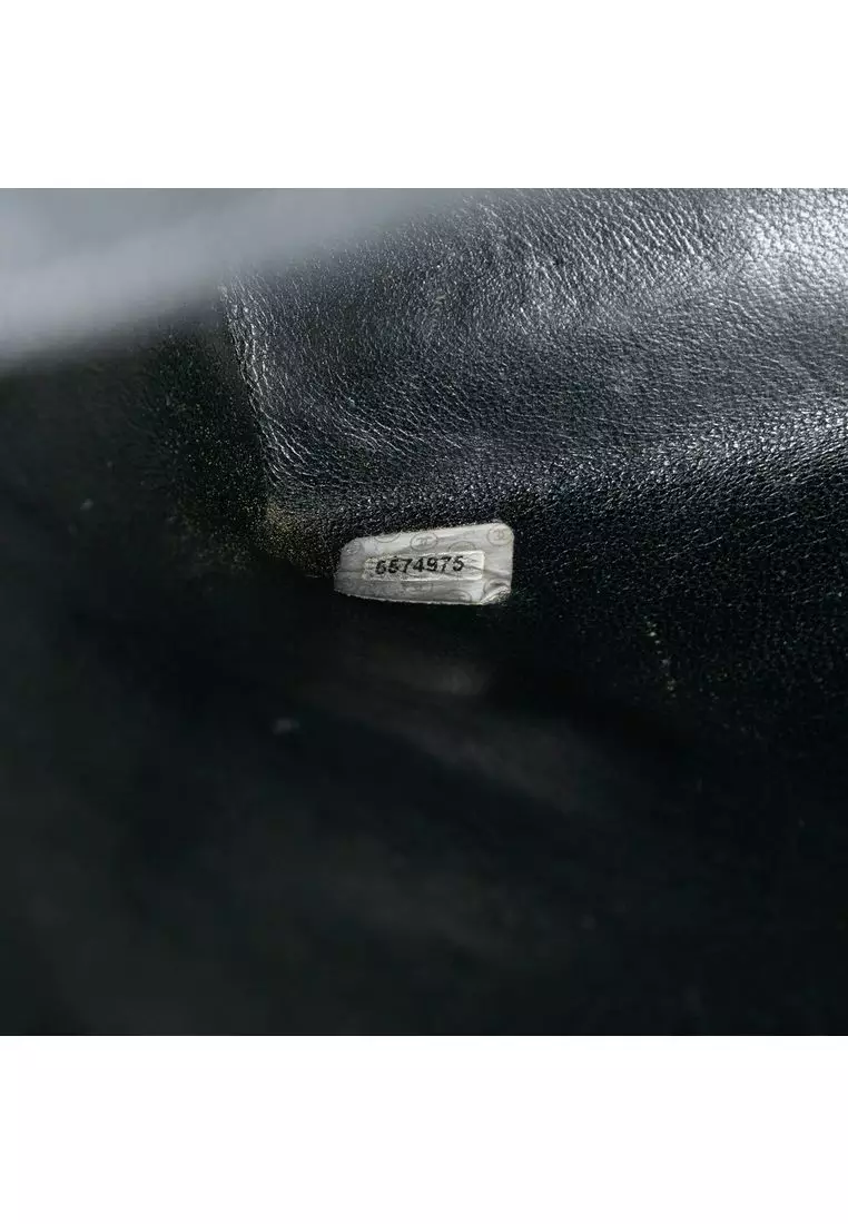 Pre-Loved Chanel Cc Denim Kelly Top Handle Bag