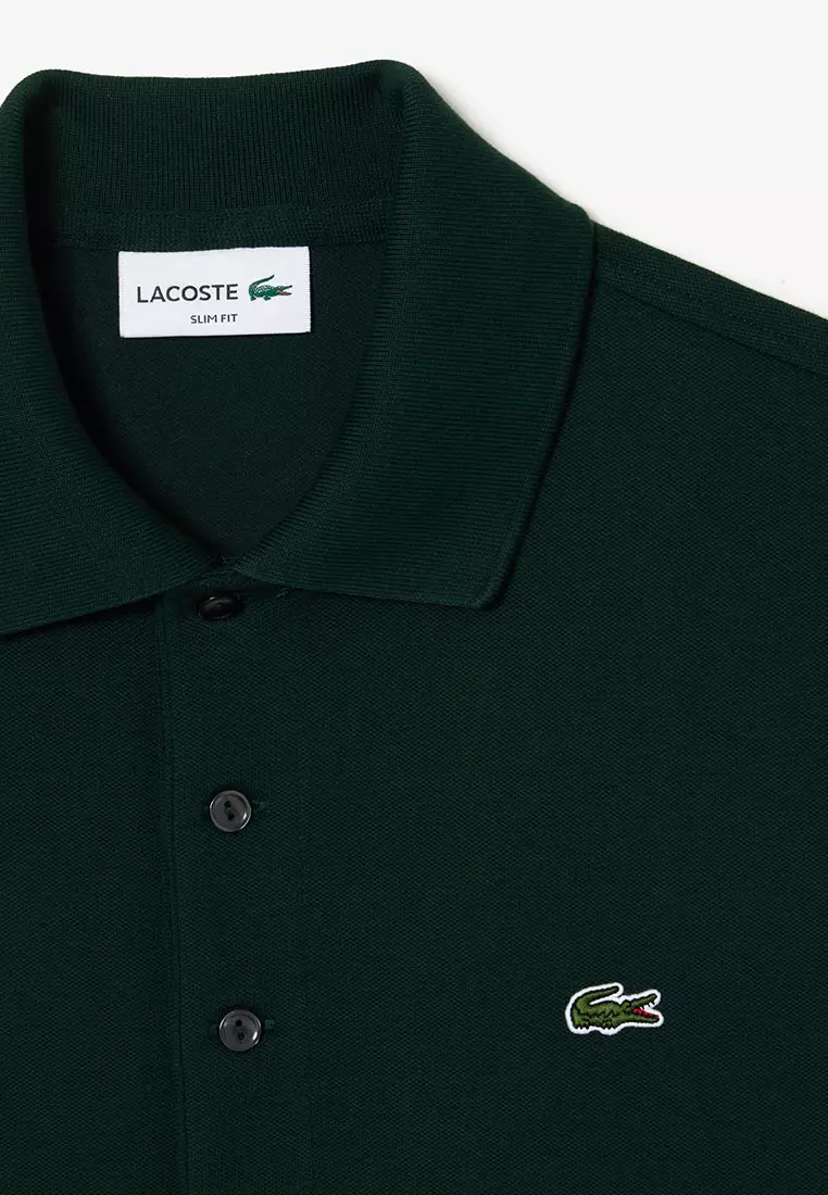 Slim Fit Stretch Piqué Polo Shirt