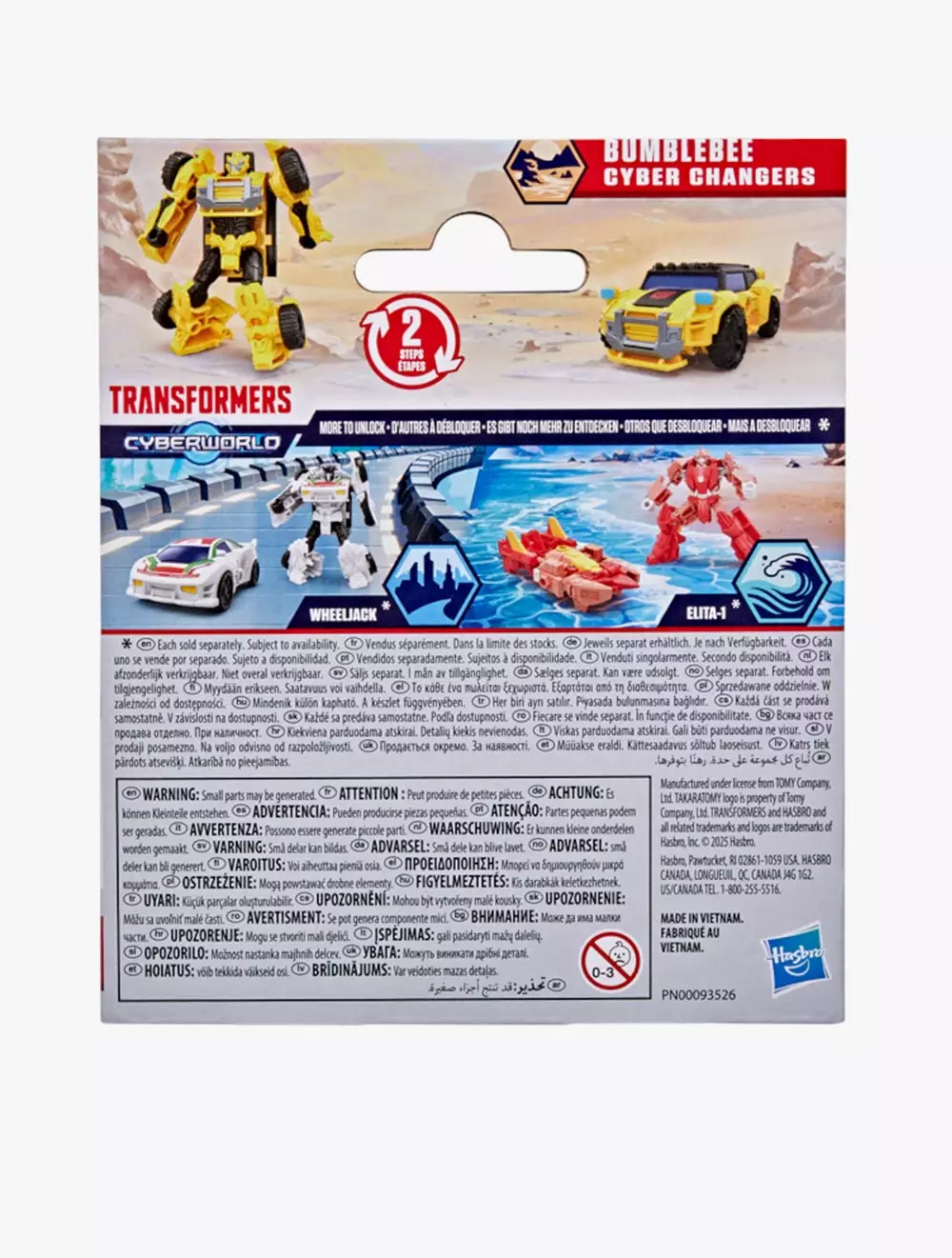 Transformers CYBERWORLD Bumblebee Cyber Changers  - TFOG1041