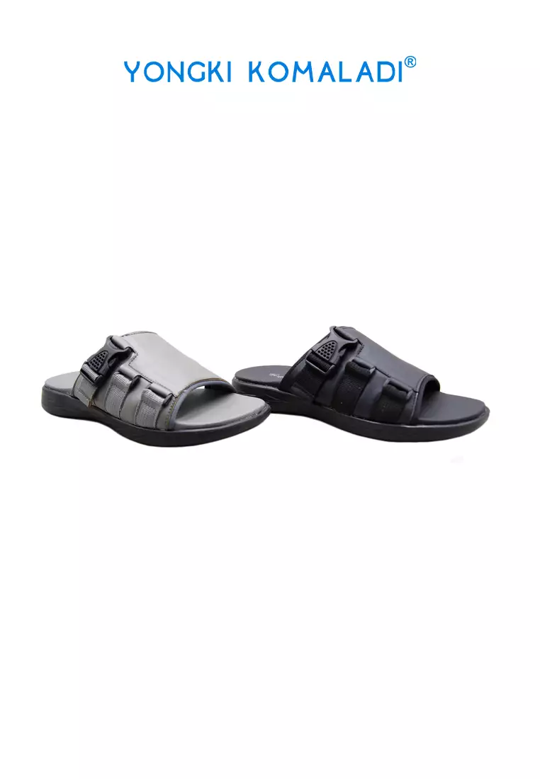[ ORIGINAL ] YONGKI KOMALADI SANDAL OL-ESRF472-23 HITAM