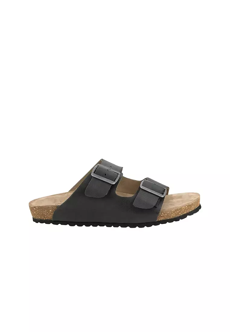 Nikki Slide Sandal Black
